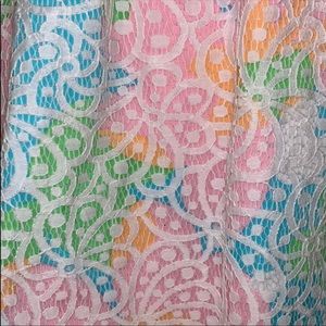 Lilly Pulitzer Lottie Lace Overlay Dress